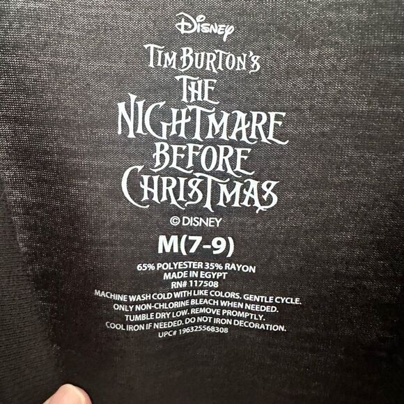 The Nightmare Before Christmas Women’s Medium Sandy Claws Graphic Tee - Picture 2 of 4